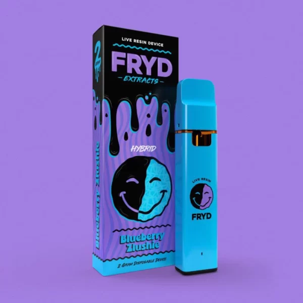 Buy Blueberry Zlushie Fryd Disposable 2 Gram Live Resin